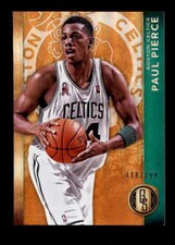 PAUL PIERCE 2015/16 PANINI GOLD STANDARD #61 CELTICS BASE SP #118/299 BD6913