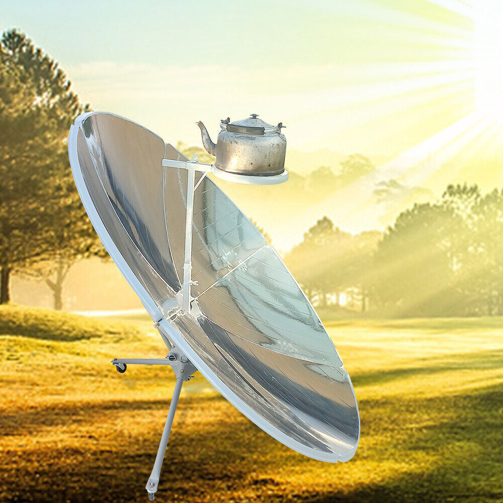 1800W Parabolic Solar Cooker High Efficiency Sun Oven 700-1000°C