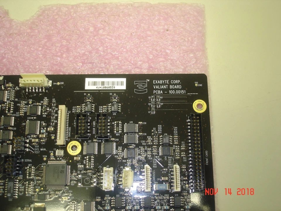 100.00151 VALIANT CONTROL I/O  BOARD FOR EXABYTE MAGNUM TAPE LIBRARY 101.00151 - Image 2 of 4