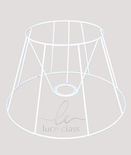 Telaio struttura in ferro per paralume paralumi Lampada paraluce Fai da Te cono