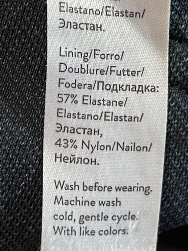 Spanx Damen Baumwollmischung Leggings Jeans Gr. XL zwei Gesäßtaschen Stretch blau - Bild 10 von 11