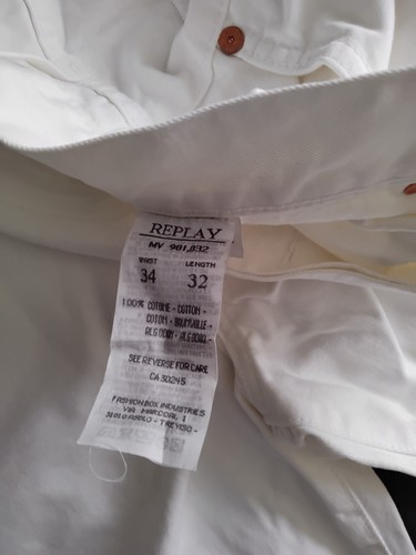 3x REPLAY Vintage (Jeans & Stoffhosen)Gr. M/L ( 32/32, 33/32 , 34/32) - Bild 10 von 13