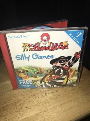 McDonalds Silly Games CD-Rom #1 Computer Game PC Windows Expert Software