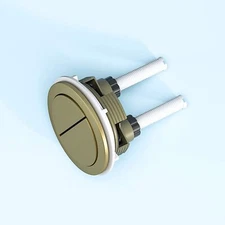 HOROW Dual Flush Toilet Button Replacement Golden For 8733 Series Small Toilets