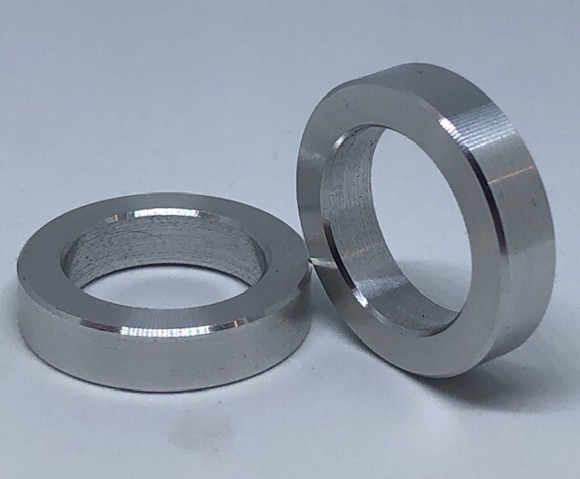 3/4" ID x 1/4" Long Aluminum Harley Motorcycle Wheel Axle Spacers Pair eBay