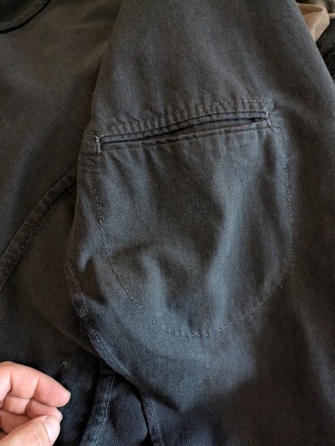 LBM - Thick cotton blend jacket - Sz 50 - Picture 6 of 8