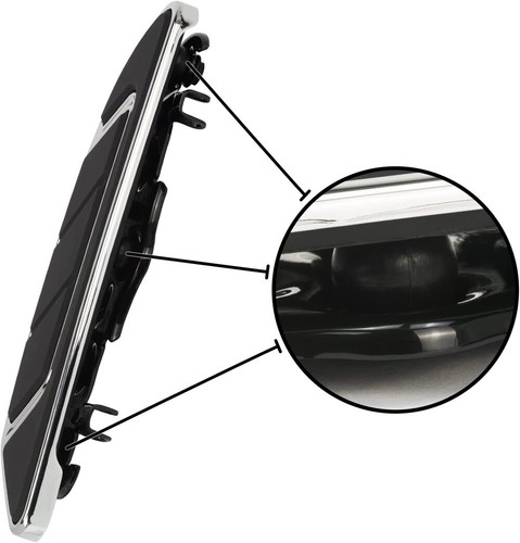 Chrome Full Set Front & Rear Foot Floorboard For Harley Touring Models 1993-2023 - Picture 8 of 17