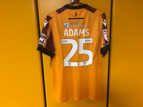 Bradford City 2024/25 | Joe Adams | Sky Bet League Two Shirt