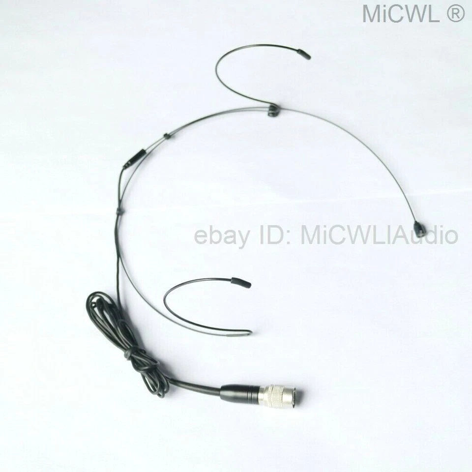 ATW900 ear Headset Microphone For Audio-Technica VHF UHF Wireless System Black - Image 2 of 4