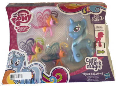 Vaulted TRIXIE LULAMOON Cutie Mark Magic Friendship Flutters - G4, Breezies, MIP