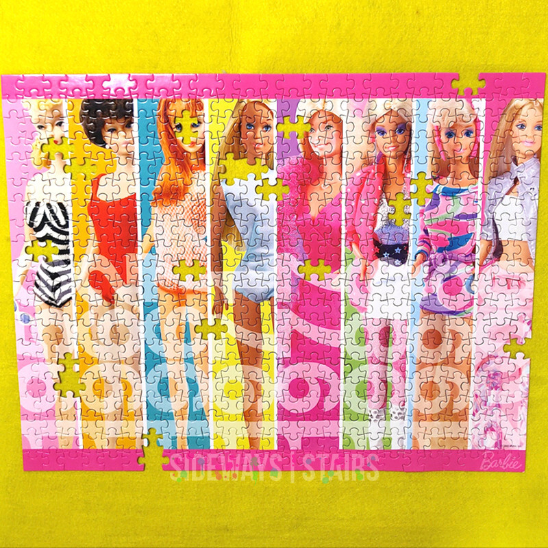 BARBIE 50TH ANNIVERSARY PUZZLE Toys R Us exclusive