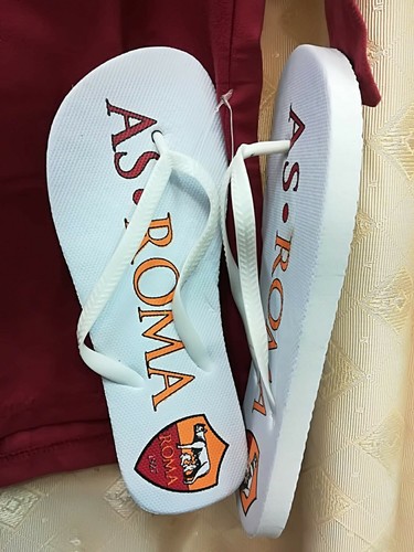 ACCAPPATOIO AS ROMA BAMBINO IN MICROFIBRA + INFRADITO OMAGGIO - Picture 5 of 12