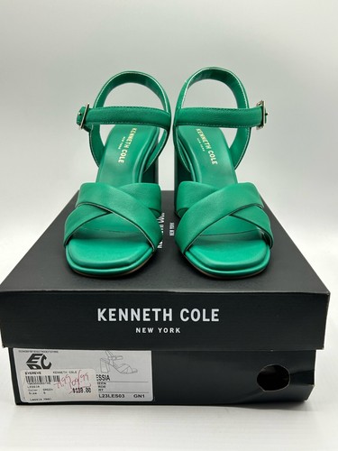 Kenneth Cole Lessia Green Heel Size 6 (CT)