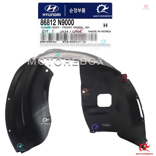 ✅GENUINE✅ Front Fender Liner Right Passenger 2022-23 Hyundai Tucson 86812N9000 - Picture 3 of 4