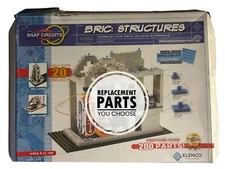 Elenco Snap Circuits BRIC Structures Electronic Brick Building Kit 20+ Projects