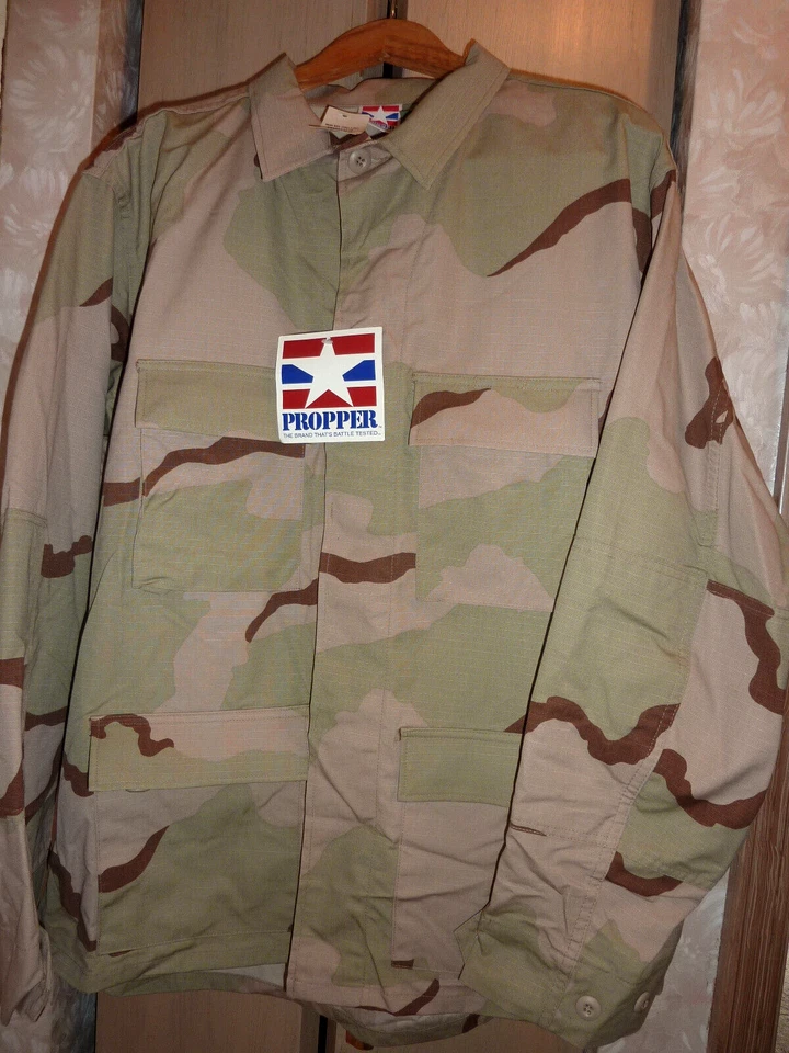 NWT Propper BDU 4 Pocket Ripstop Coat F5454 -21273 CAMO X-Large Regular - Image 4 of 4