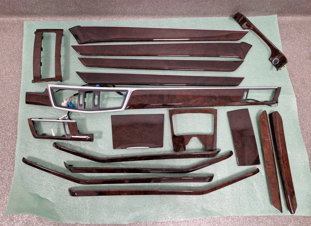 Mercedes W212 GT KIT Trim FULL Strip Eucalyptus Panel Molding 