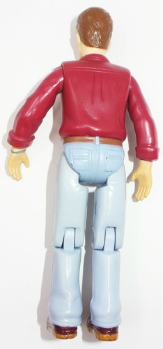 Fisher Price Loving Family - Hombre Padre Papá Morena con Camisa Granate Pantalones Azules - Imagen 2 de 2