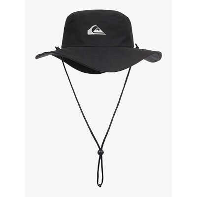 Quiksilver Bushmaster Hat Black Hut Safari Neu Bike MTB Bike Skate