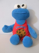 Tyco Sesame Street Cookie Monster Plush Stuffed Animal 10" 39989 1998