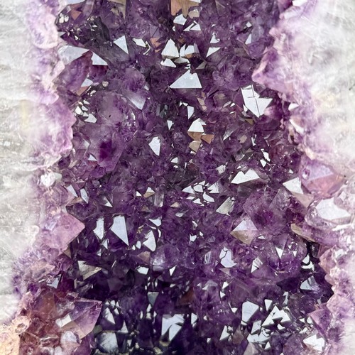 33.1LB Natural Amethyst Geode Quartz Crystal Cluster Cathedral Energy healing - 第 5/15 張圖片