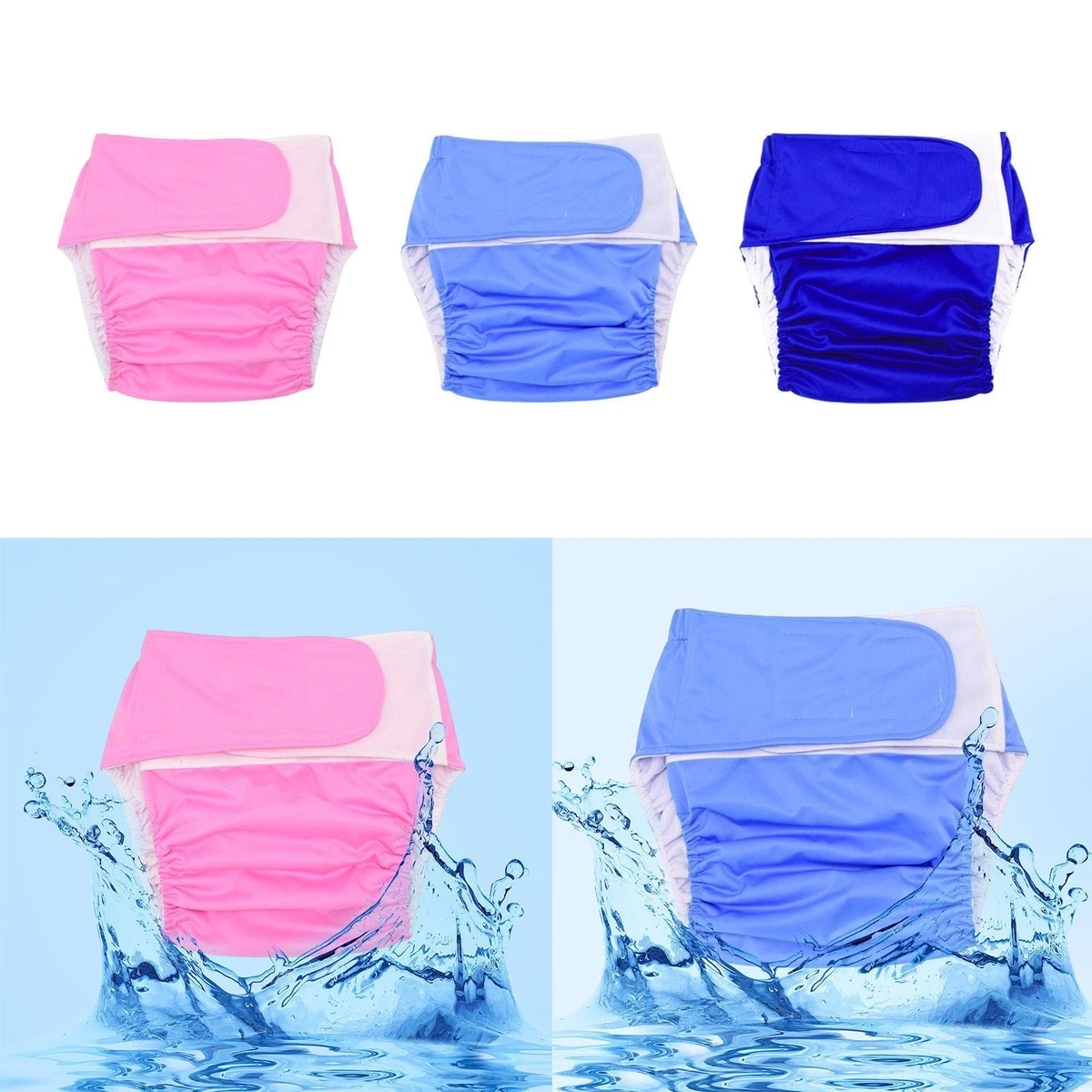Adult Cloth Diaper Convenient Leak Proof Adult Diaper Pants Men or Women