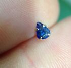 Sapphire Nose Piercing Ring Screw Stud Pin 925 Silver 14 Ct Pear Simulated Blue