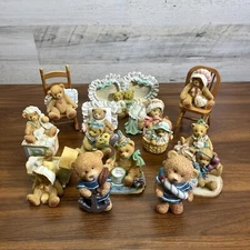 Cherished Teddies Lot of 13 Judy and Diane Camille Priscilla