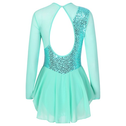 Women's Lyrical Dance Dress Costume Modern Ballroom Sleeveless Ballet Dancewear - Picture 51 of 63