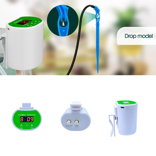 Automatic Plan Water System Drip Irrigation Timer Self Watering Pump 8 Heads - Bild 4 von 10