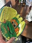 Vintage 1990 Remco Teenage Mutant Ninja Turtles Michelangelo Baseball Glove