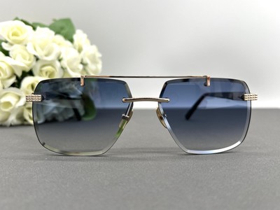 Lunettes De Soleil Zilli Titane Marron - Protection UV - Neuf Sans étiquette - Homme