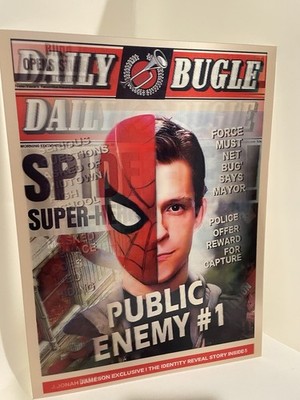 Spider-Man Daily Bugle 3D Changing Holographic Lenticular Poster
