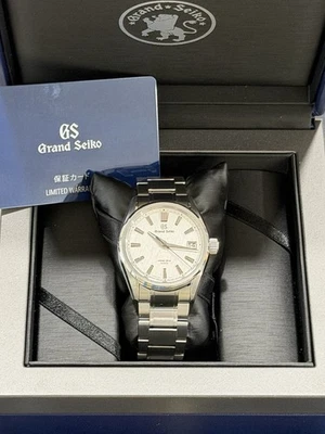 2022 Grand Seiko White Men's Watch - SLGA009 “White Birch” - B&P, Spring Drive