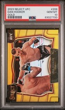 2023 SELECT UFC OCTAGONSIDE GOLD PRIZM DAN HOOKER 01/10 PSA 10 HANGMAN👊