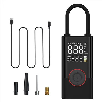 LEIBOO 150PSI Smart Air Pump Tire Inflator Portable Air Compressor with Digital 