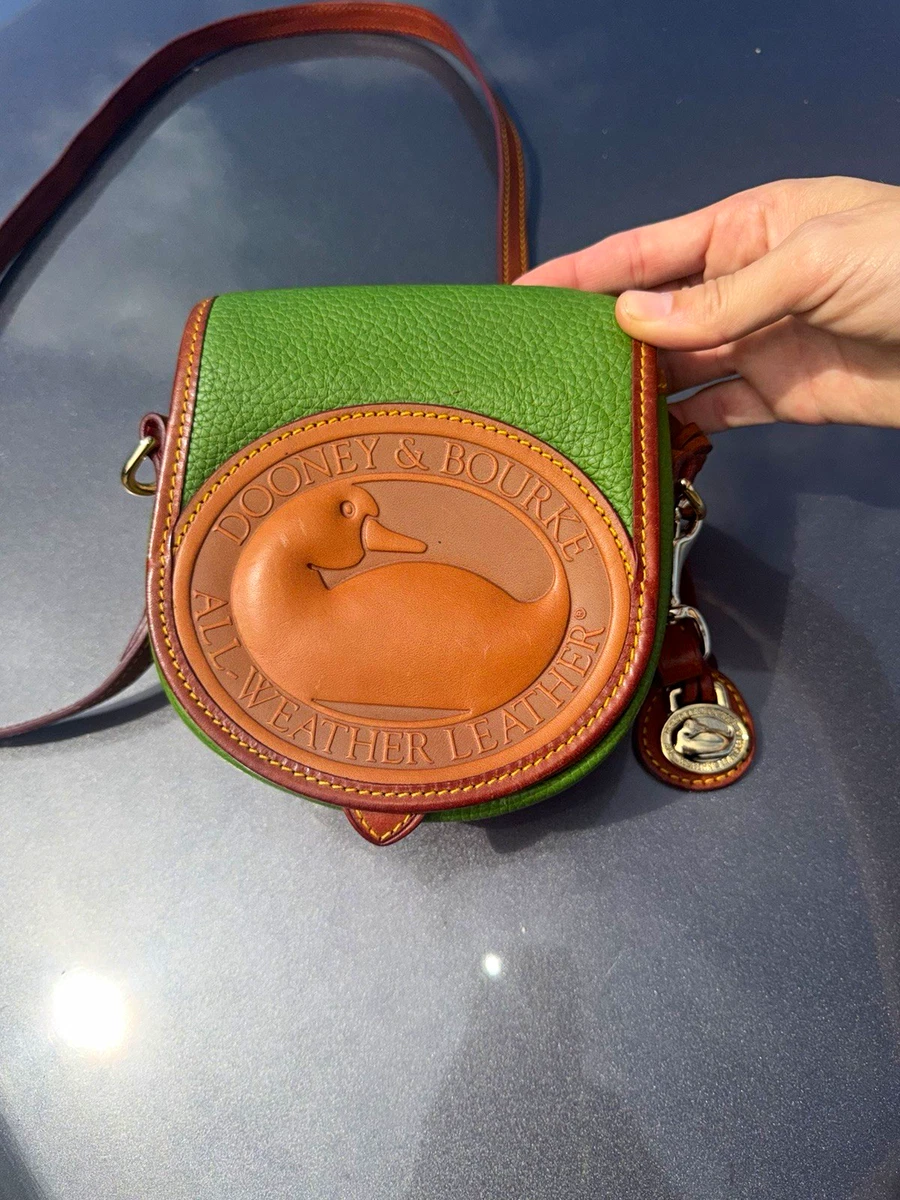 25+ Dooney & Bourke Leather Exterior Green Bags & Handbags for