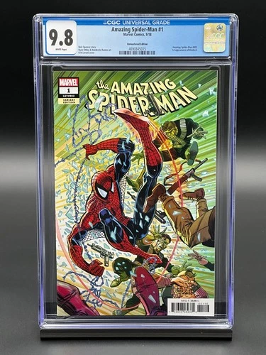 Amazing Spider-Man #1 CGC 9.8 (2018) - Larsen Remastered  Edition 1:1000