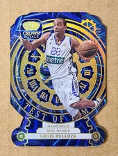 2023-24 Panini Crown Royale Euroleague Louis Bullock #1 Gold Test Of Time 09/10