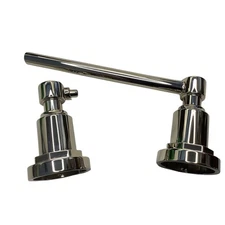 Signature Hardware 447223 Greyfield Pivoting Toilet Paper Holder-Brushed Nickel