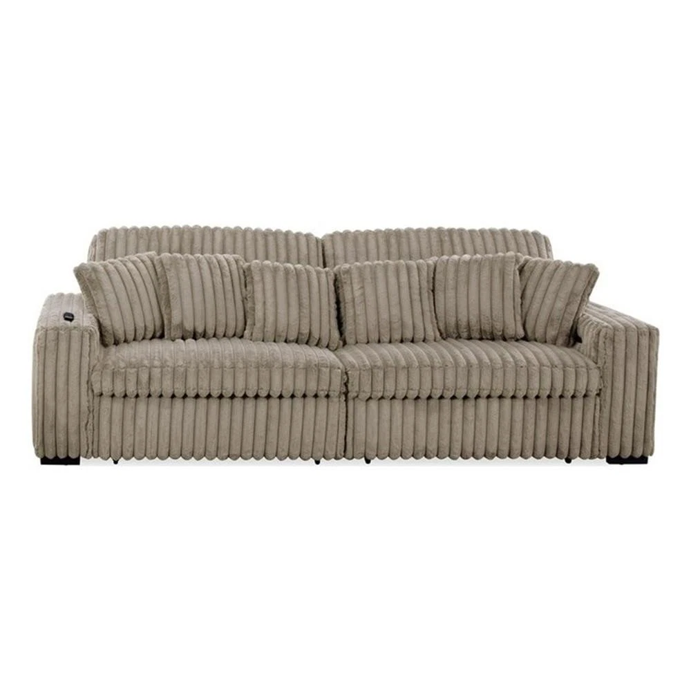Pemberly Row Sofa Slider Power Recliner Glider in Presley Latte
Opens in a new window or tab