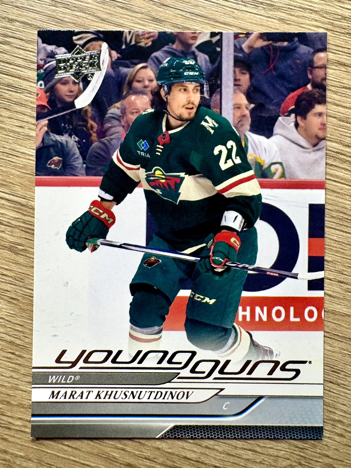 2024-25 Upper Deck Series 1 - Young Guns Marat Khusnutdinov #243 (RC) Rookie