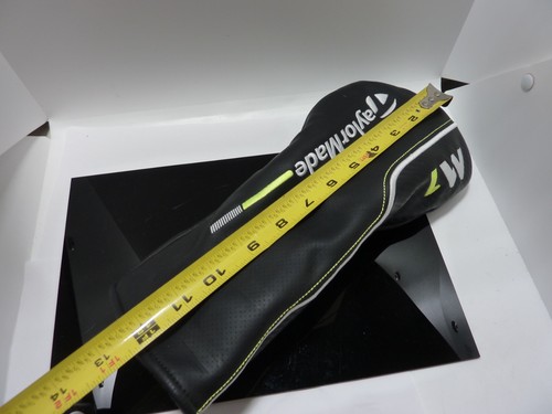 TaylorMade M1 Copricapo Mazza in PELLE Nero Golf Cover - Foto 5 di 5