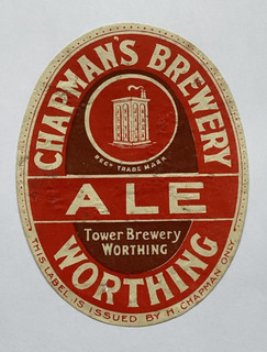 Chapmans Brewery Tower Brewery Worthing West Sussex Pre 1924