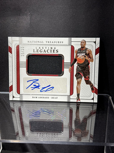 2021-22 Panini National Treasures - Lasting Legacies Autograph Relics /25 - Picture 1 of 15