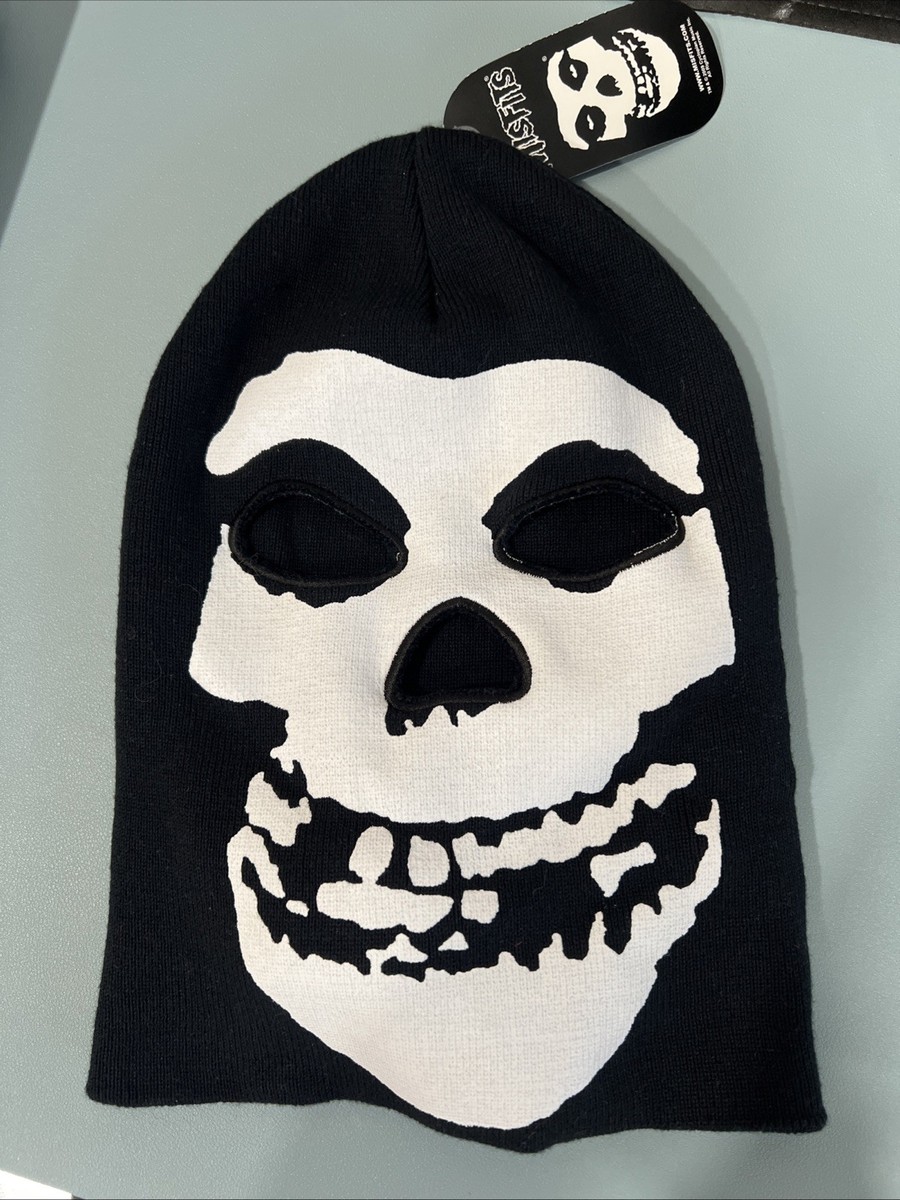 RARE 2009 Misfits Skull Balaclava Beanie NWT Crimson Ghost Horror