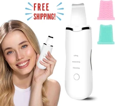 3 Mode Blackhead Remover Tool Skin Scrubber Face Spatula for Deep Cleansing