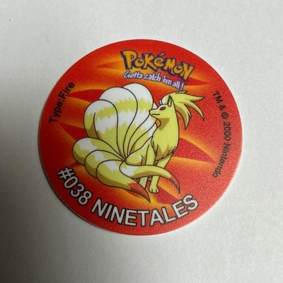 #038 Ninetales Vulnona   Pokemon Taz Tazo Chip Pog Nintendo Cheetos Lays Pokémon