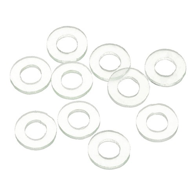 #ad #ad 10Pcs Flat Washers 7mm OD 4mm ID 1mm Thick PU Sealing Gasket $11.91