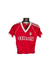 Vintage SL Benfica Fan home Football Shirt 1980s Aronick  Jersey Camisola